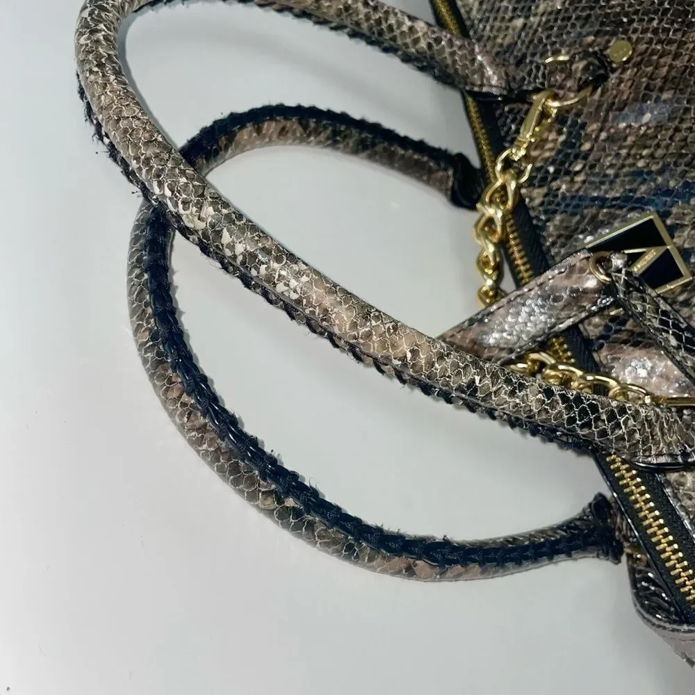 Victoria's Secret Snakeskin Satchel
